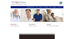 Desktop Screenshot of pharmexdirect.com